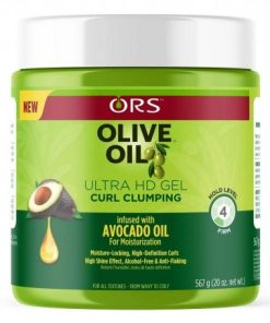 Gel de fixation haute définition anti-frisottis pour boucles 567g (Ultra HD Gel)